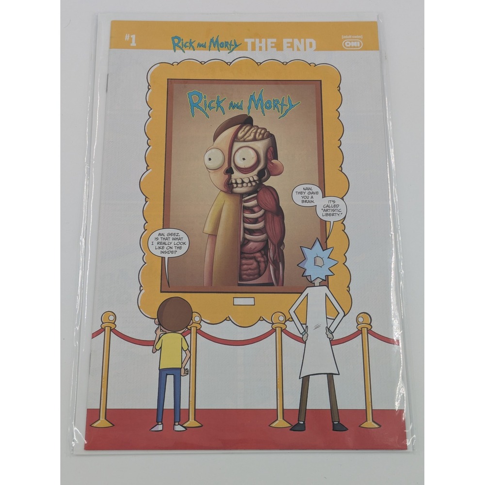 Oni Press Rick and Morty The End #1 Comic Book Adult Swim Cover A First Printing